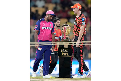 Sanju Samson and Pat Cummins